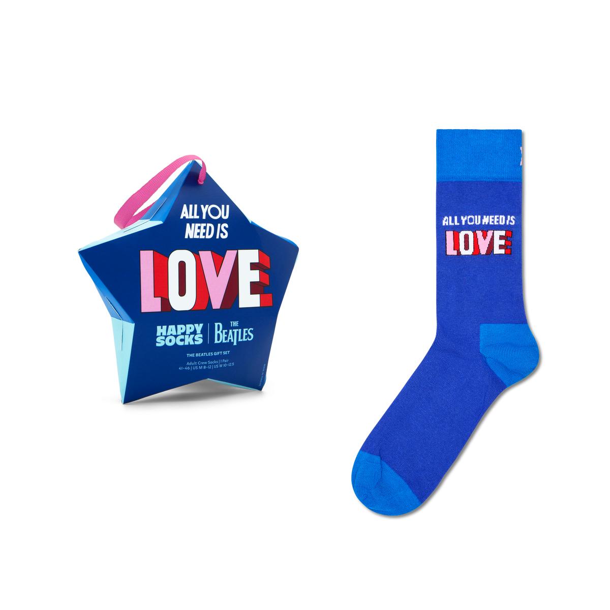 The Beatles 1-Pack Love Sock Gift Set