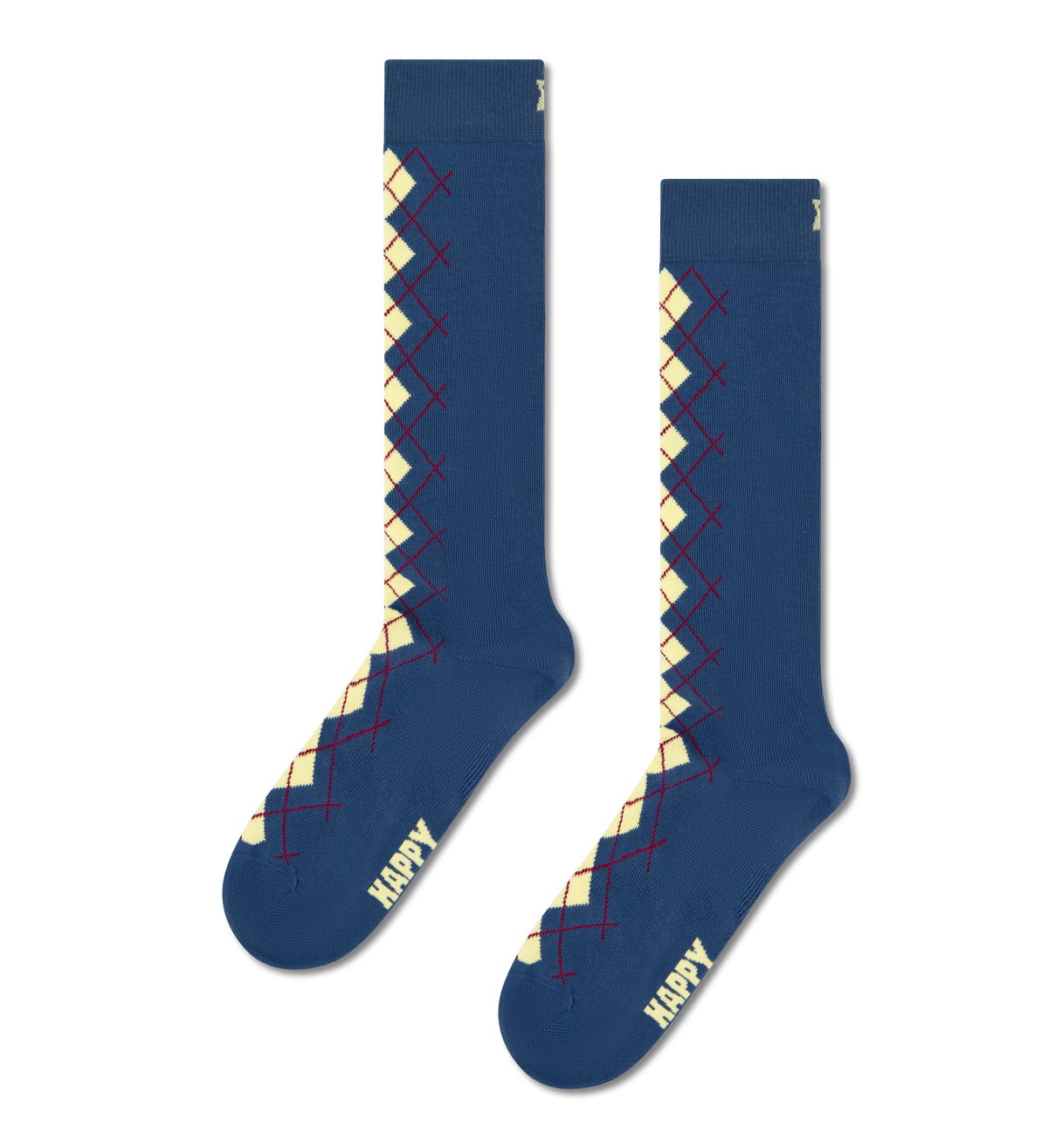Argyle Knee High Sock