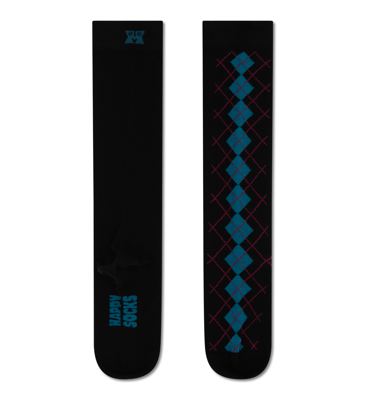 Argyle Knee High Sock