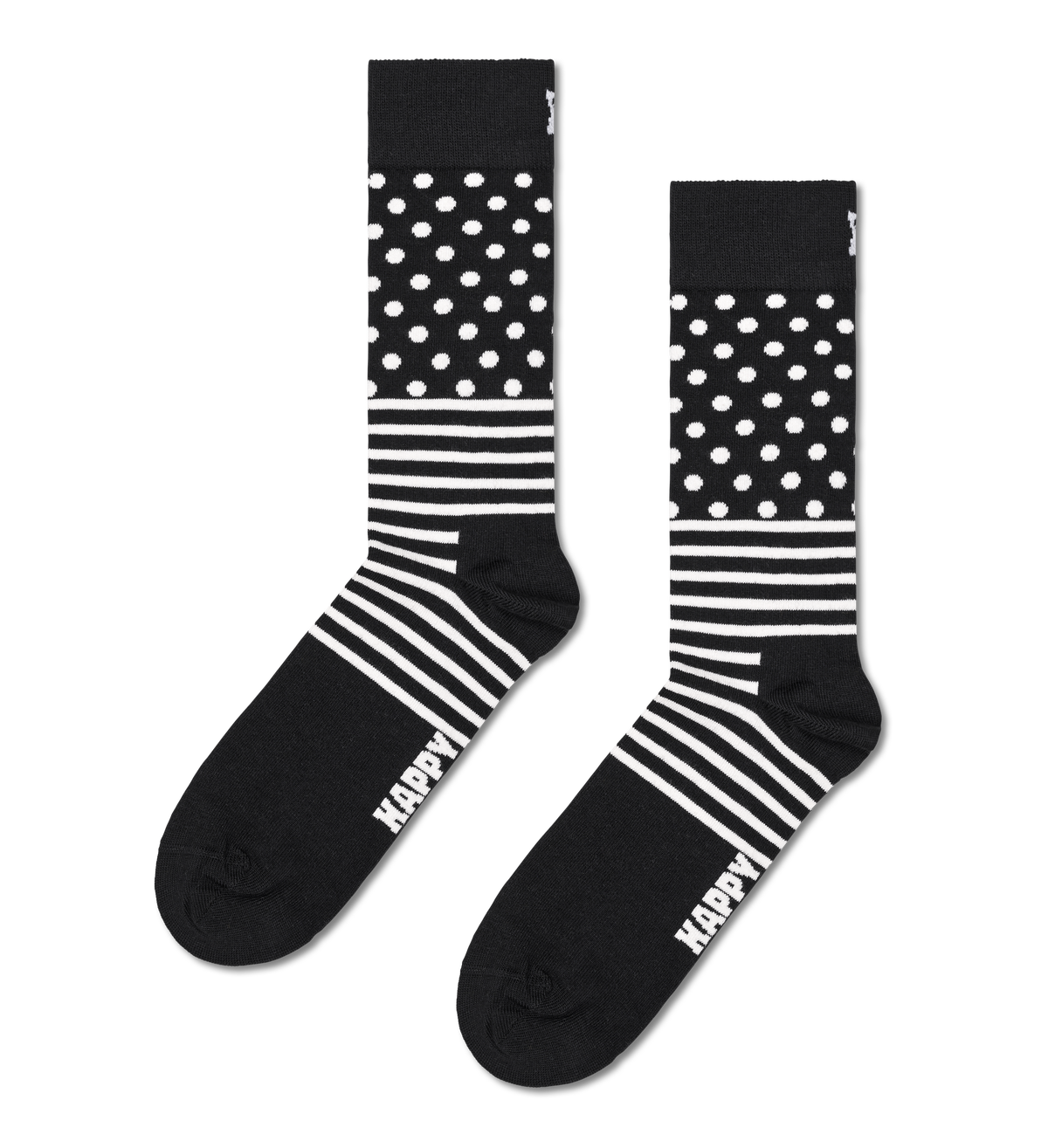 4-Pack Classic Black & White Socks Gift Set