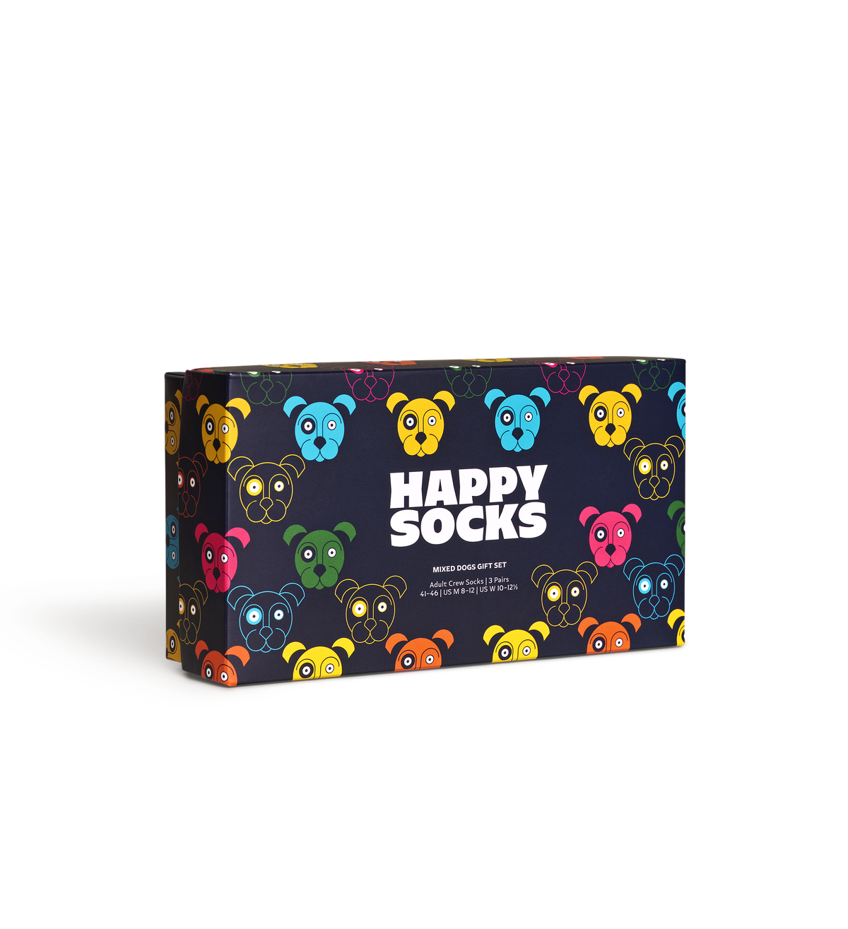 3-Pack Mixed Dog Socks Gift Set