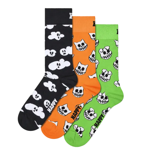 3-Pack Halloween Socks