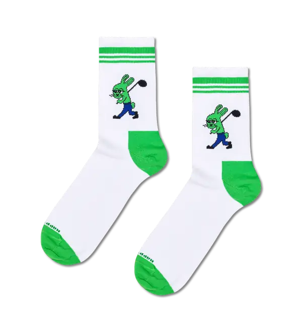 Golf Bunny Sneaker Sock