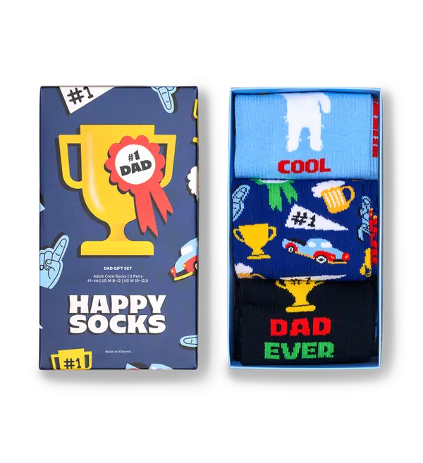 3-Pack Dad Socks Gift Set